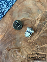 Bag Buckle Closure in Gold or Silver/Tassen Gesp In Het Goud of Silva - Leathercraft tools