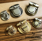 Bag Buckle Closure in Gold or Silver/Tassen Gesp In Het Goud of Silva - Leathercraft tools