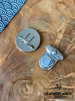 Bag Buckle Closure in Gold or Silver/Tassen Gesp In Het Goud of Silva - Leathercraft tools
