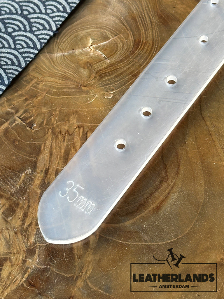 Belt Making Guide/Hulp Aftekengereedschap Voor Een Riem (SKU081) Leathercraft tools