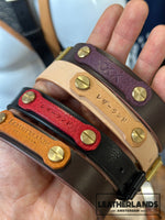 Create Your Own Personalized Leather Arm Band
