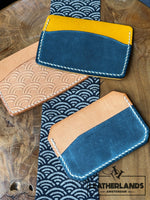 Create Your Own Personalized Leather Card Holder