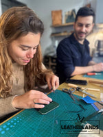 Create Your Own Personalized Leather Card Holder
