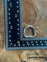 D Ring - Light Gold - inner width 20mm / 2 - Leathercraft tools