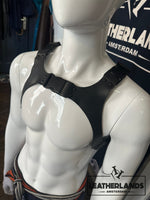 INTERCHANGEABLE HARNESS - Black Handstitched