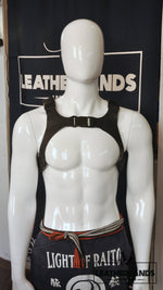 INTERCHANGEABLE HARNESS - Black Handstitched