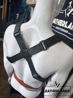 INTERCHANGEABLE HARNESS - Black Handstitched