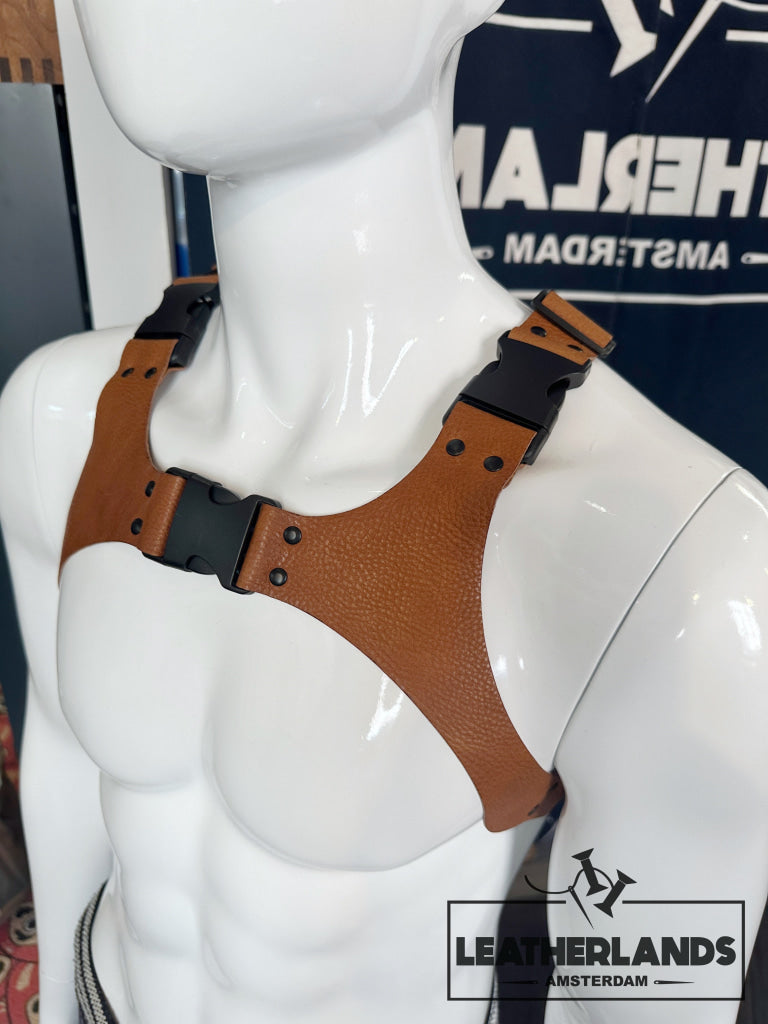 INTERCHANGEABLE HARNESS - Ocra Handstitched