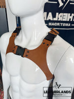 INTERCHANGEABLE HARNESS - Ocra Handstitched