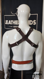 INTERCHANGEABLE HARNESS - Purple Handstitched