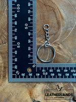 Key Ring in Silver/Sleutelhanger Ring (BSKU017) - Leathercraft tools