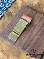 Notebook Clip With Pencil Holder/Notitieboek Klem Met Pennen Houder - Leathercraft tools