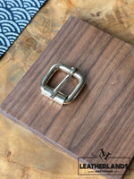 Pin Buckle in Solid Brass/Pin Gesp in Massief Messing - Light Gold - inner width 18mm x 20mm / 2 - Leathercraft tools