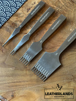 Premium Pricking Irons/ Hoge Kwaliteit Leer Vorken (4 Mm) (Sku102) Leathercraft Tools