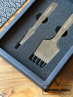 Premium Pricking Irons/ Hoge Kwaliteit Leer Vorken (4 mm) (SKU102) - Leathercraft tools