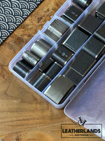 Punching Blade Set/ Ronded Hoek Holpijp (Sku069) Leathercraft Tools