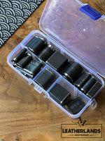 Punching Blade Set/ Ronded Hoek Holpijp (Sku069) Leathercraft Tools