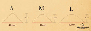 Round Corner Puncher/ Ronded Hoek Holpijp (SKU085) Leathercraft tools