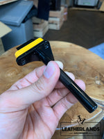 Round Corner Puncher/ Ronded Hoek Holpijp Leathercraft Tools
