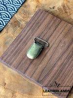 Small Strap Buckle with Clip/ Kleine Riemgesp met Clip (BSKU016) - Leathercraft tools