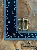 Solid Brass Belt Buckle/ Massief Messing Gesp (BSKU021) - Leathercraft tools
