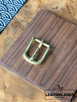Solid Brass Belt Buckle/ Massief Messing Gesp (BSKU021) - Leathercraft tools