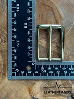 Solid Brass Belt Buckle/ Massief Messing Gesp - Leathercraft tools