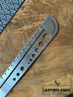 Steel Muti-Functional Ruler (Sku087) Leathercraft Tools