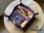 2021 Collection In Set Natural & Purple / With Initials