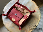 2021 Collection In Set Natural & Red / With Initials