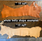 LEATHER - NATURAL TAN COLOR (Soft) (SKU200)