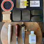 DIY Leather Card Holder (3slots) - Green