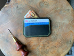 DIY Leather Card Holder (3slots) - Green