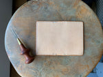 DIY Leather Business Card Holder (2slots) - Natural Tan