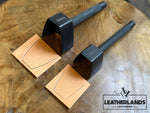 Belt Puncher (Square Shape) Set Of 2 Leathercraft Tools