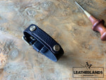 Bracelet - The Spanner In Black Handstitched
