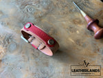 Bracelet - The Spanner In Natural & Fiesta Handstitched