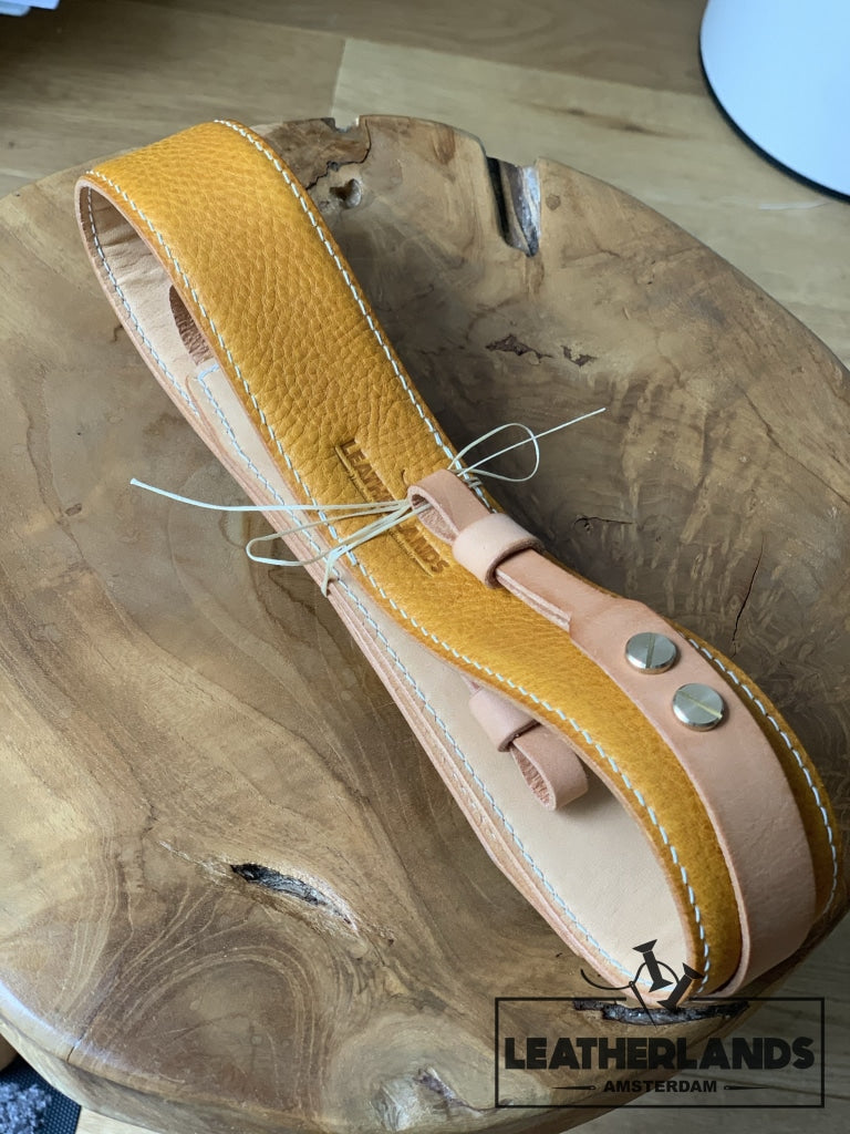 Camera Strap Handstitched