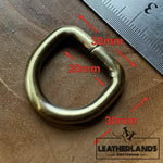 D Ring Brass / Medium 2 Leathercraft Tools