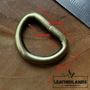 D Ring Brass / Small 2 Leathercraft Tools