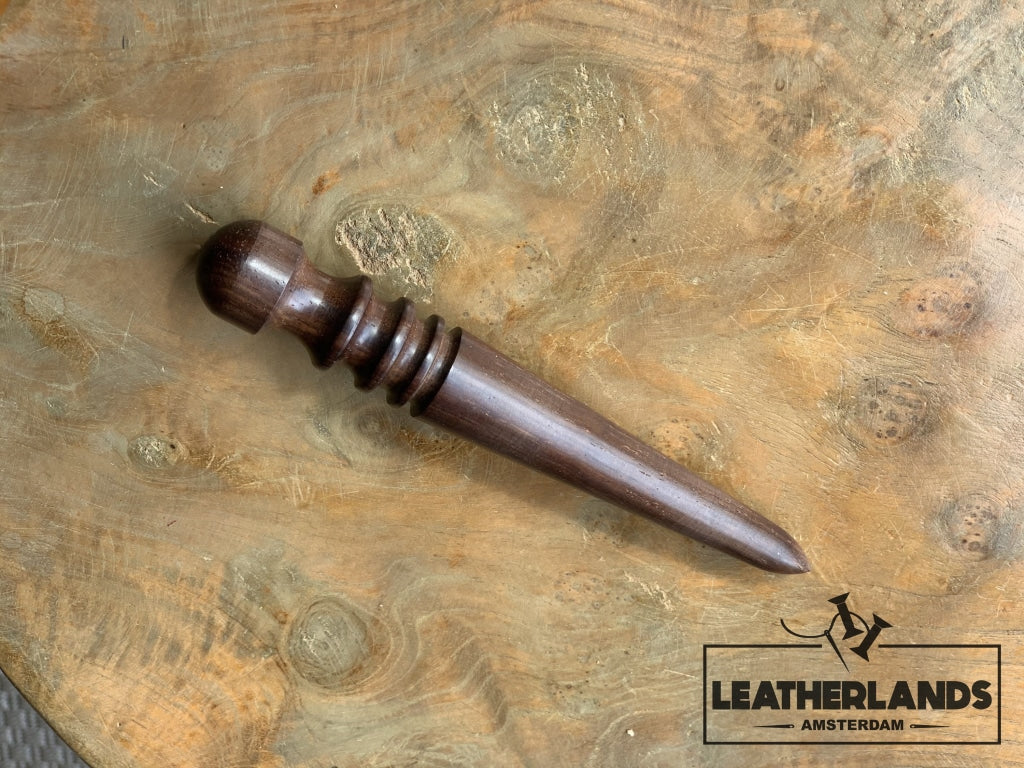 Dark Wooden Slicker/ Polijsthout Leathercraft Tools