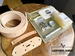 Diy Leather Belt - Natural Tan Diykit