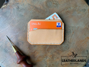Diy Leather Card Holder - Natural Tan Diykit