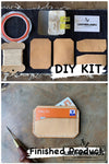 Diy Leather Card Holder - Natural Tan Diykit