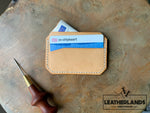 Diy Leather Card Holder - Natural Tan Diykit