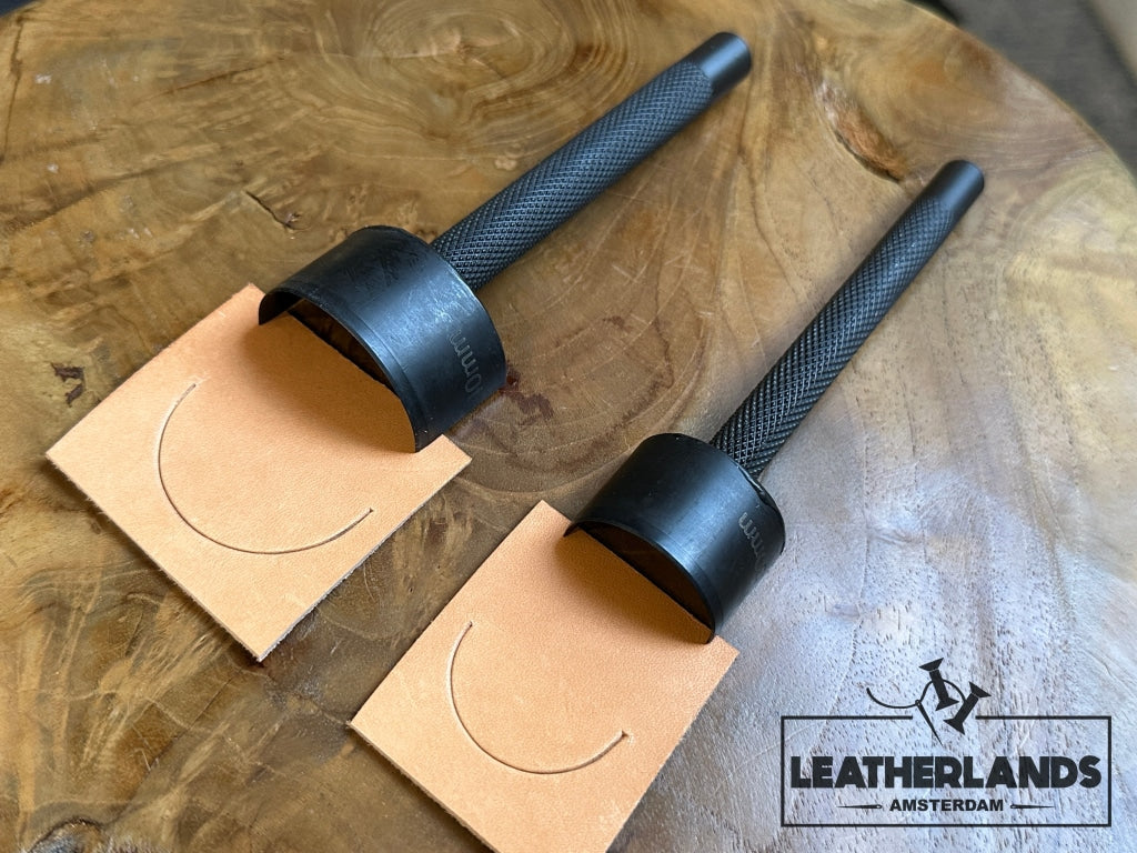 Half Round Puncher Set Of 2 Leathercraft Tools