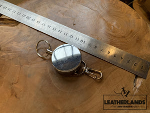 Keyring With Pull Back/sleutelhanger Met Terugtrekkoord Leathercraft Tools