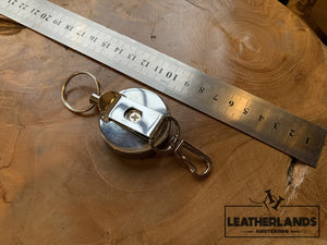 Keyring With Pull Back/sleutelhanger Met Terugtrekkoord Leathercraft Tools