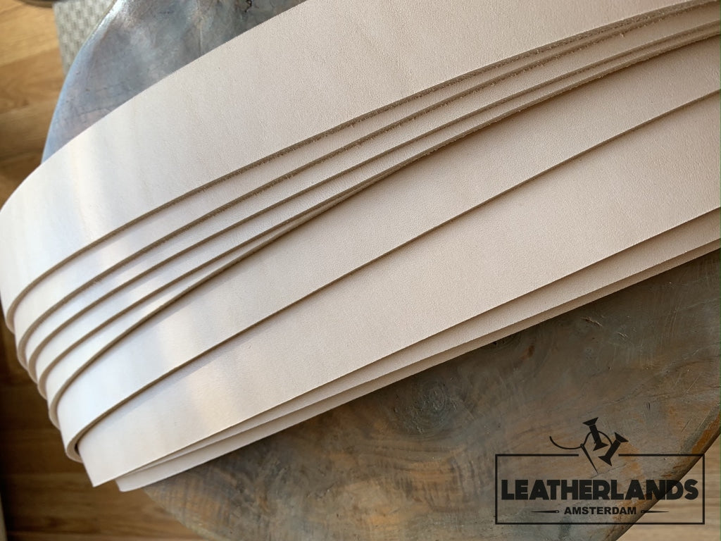 Leather Strap - Natural Tan Color 125 135Cm (L) X 2Cm (W)