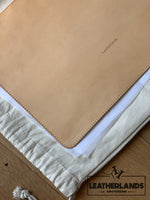 Macbook Case Without Initials / Macbook 12 (30 X 21.2 Cm) Natural Handstitched